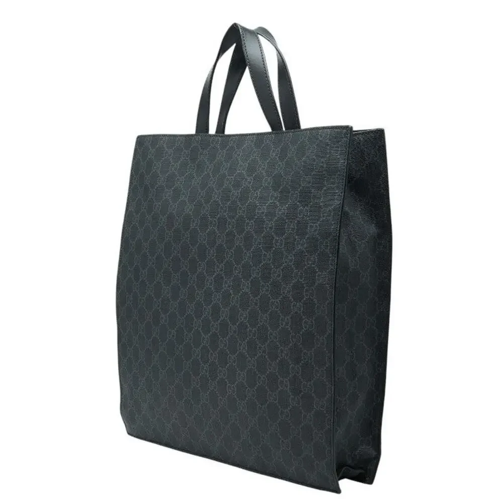 Gucci GG Supreme Tote Bag Black